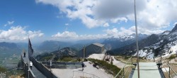 Archiv Foto Webcam Garmisch: Ausblick am Osterfelderkopf 11:00
