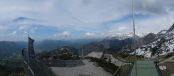 Archiv Foto Webcam Garmisch: Ausblick am Osterfelderkopf 15:00