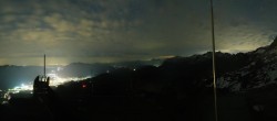 Archiv Foto Webcam Garmisch: Ausblick am Osterfelderkopf 18:00