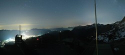 Archiv Foto Webcam Garmisch: Ausblick am Osterfelderkopf 20:00