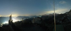 Archiv Foto Webcam Garmisch: Ausblick am Osterfelderkopf 23:00