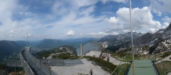 Archiv Foto Webcam Garmisch: Ausblick am Osterfelderkopf 15:00