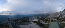 Archiv Foto Webcam Garmisch: Ausblick am Osterfelderkopf 19:00