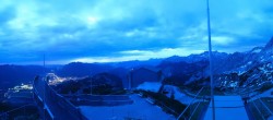 Archiv Foto Webcam Garmisch: Ausblick am Osterfelderkopf 03:00