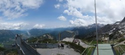 Archiv Foto Webcam Garmisch: Ausblick am Osterfelderkopf 11:00