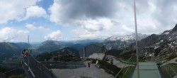Archiv Foto Webcam Garmisch: Ausblick am Osterfelderkopf 15:00