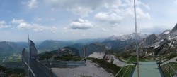 Archiv Foto Webcam Garmisch: Ausblick am Osterfelderkopf 13:00