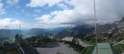 Archiv Foto Webcam Garmisch: Ausblick am Osterfelderkopf 13:00