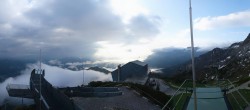 Archiv Foto Webcam Garmisch: Ausblick am Osterfelderkopf 05:00
