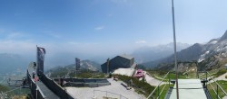 Archiv Foto Webcam Garmisch: Ausblick am Osterfelderkopf 11:00