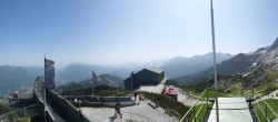 Archiv Foto Webcam Garmisch: Ausblick am Osterfelderkopf 09:00