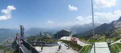 Archiv Foto Webcam Garmisch: Ausblick am Osterfelderkopf 11:00