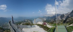 Archiv Foto Webcam Garmisch: Ausblick am Osterfelderkopf 15:00
