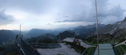 Archiv Foto Webcam Garmisch: Ausblick am Osterfelderkopf 19:00