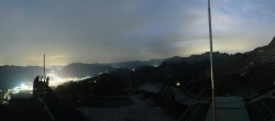 Archiv Foto Webcam Garmisch: Ausblick am Osterfelderkopf 23:00