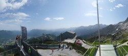 Archiv Foto Webcam Garmisch: Ausblick am Osterfelderkopf 09:00