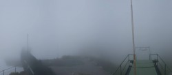 Archiv Foto Webcam Garmisch: Ausblick am Osterfelderkopf 13:00