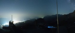 Archiv Foto Webcam Garmisch: Ausblick am Osterfelderkopf 23:00