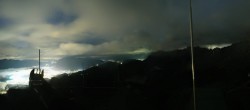 Archiv Foto Webcam Garmisch: Ausblick am Osterfelderkopf 23:00
