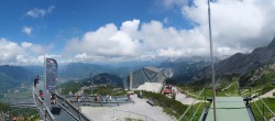 Archiv Foto Webcam Garmisch: Ausblick am Osterfelderkopf 13:00