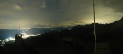 Archiv Foto Webcam Garmisch: Ausblick am Osterfelderkopf 23:00