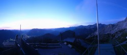 Archiv Foto Webcam Garmisch: Ausblick am Osterfelderkopf 03:00
