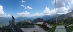 Archiv Foto Webcam Garmisch: Ausblick am Osterfelderkopf 11:00