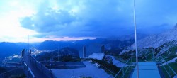 Archiv Foto Webcam Garmisch: Ausblick am Osterfelderkopf 03:00