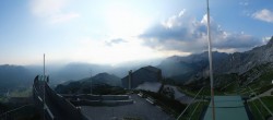 Archiv Foto Webcam Garmisch: Ausblick am Osterfelderkopf 06:00
