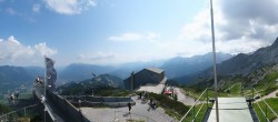 Archiv Foto Webcam Garmisch: Ausblick am Osterfelderkopf 09:00