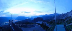 Archiv Foto Webcam Garmisch: Ausblick am Osterfelderkopf 03:00