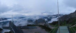 Archiv Foto Webcam Garmisch: Ausblick am Osterfelderkopf 05:00