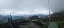 Archiv Foto Webcam Garmisch: Ausblick am Osterfelderkopf 13:00