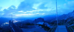Archiv Foto Webcam Garmisch: Ausblick am Osterfelderkopf 03:00