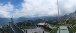 Archiv Foto Webcam Garmisch: Ausblick am Osterfelderkopf 11:00