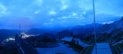 Archiv Foto Webcam Garmisch: Ausblick am Osterfelderkopf 03:00