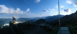 Archiv Foto Webcam Garmisch: Ausblick am Osterfelderkopf 23:00