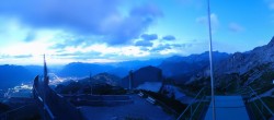 Archiv Foto Webcam Garmisch: Ausblick am Osterfelderkopf 03:00