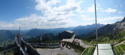 Archiv Foto Webcam Garmisch: Ausblick am Osterfelderkopf 09:00