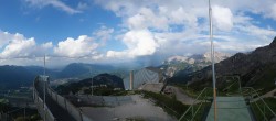 Archiv Foto Webcam Garmisch: Ausblick am Osterfelderkopf 17:00