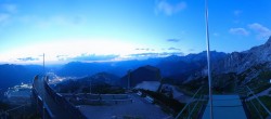 Archiv Foto Webcam Garmisch: Ausblick am Osterfelderkopf 03:00