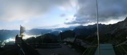 Archiv Foto Webcam Garmisch: Ausblick am Osterfelderkopf 23:00
