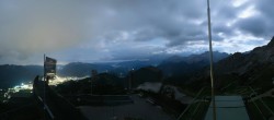 Archiv Foto Webcam Garmisch: Ausblick am Osterfelderkopf 01:00