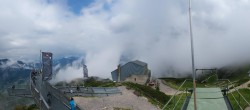 Archiv Foto Webcam Garmisch: Ausblick am Osterfelderkopf 13:00