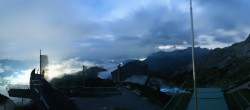 Archiv Foto Webcam Garmisch: Ausblick am Osterfelderkopf 23:00