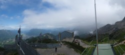 Archiv Foto Webcam Garmisch: Ausblick am Osterfelderkopf 13:00
