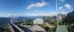Archiv Foto Webcam Garmisch: Ausblick am Osterfelderkopf 17:00