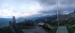 Archiv Foto Webcam Garmisch: Ausblick am Osterfelderkopf 19:00