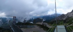 Archiv Foto Webcam Garmisch: Ausblick am Osterfelderkopf 06:00