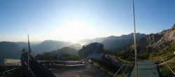 Archiv Foto Webcam Garmisch: Ausblick am Osterfelderkopf 05:00